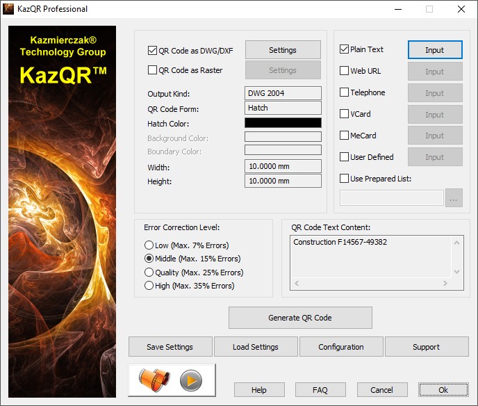 QR Barcode Generator